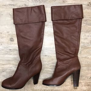 Colin Stuart Brandywine Leather Knee High Boot